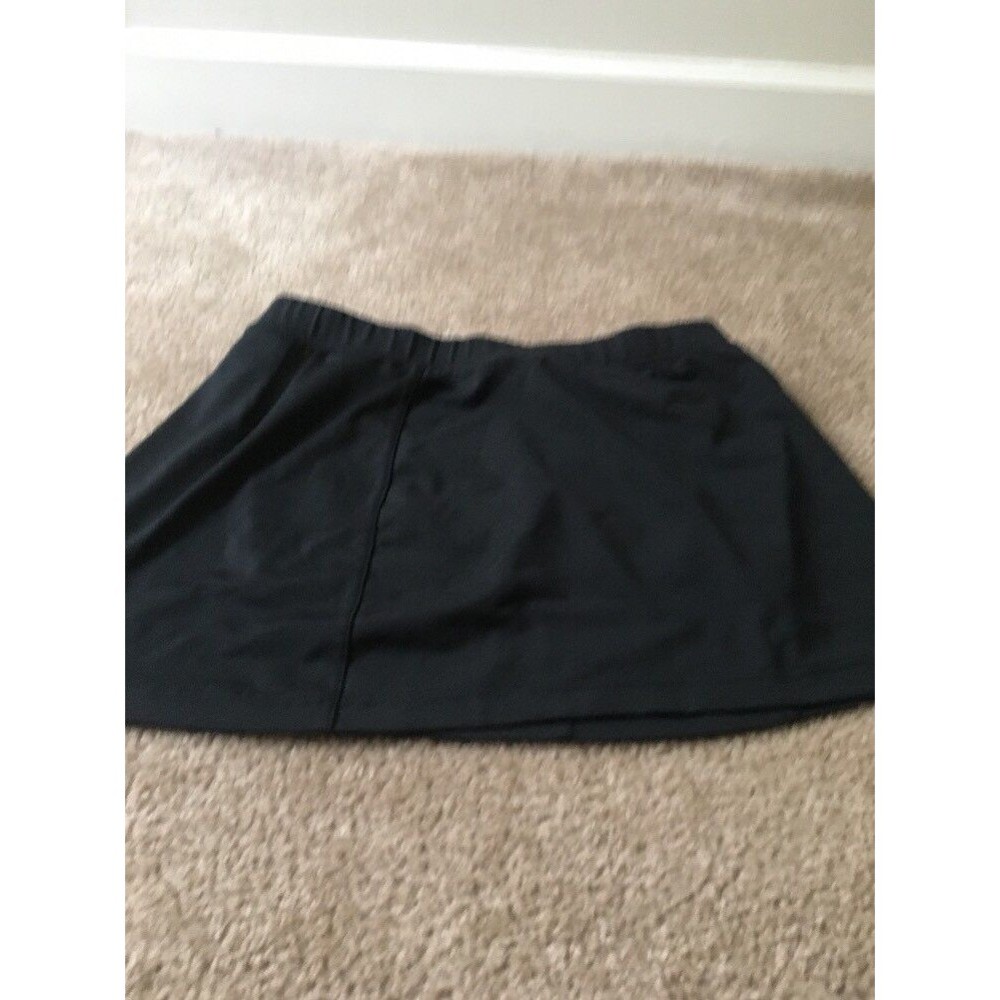 Reebok RBK Women's Activewear Tennis Golf Skort Skirt Size Medium Black